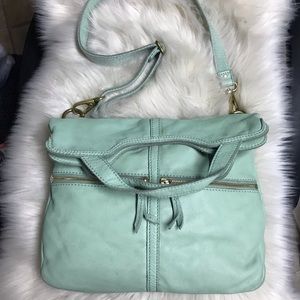 🌷Fossil Mint Leather Purse 🌷